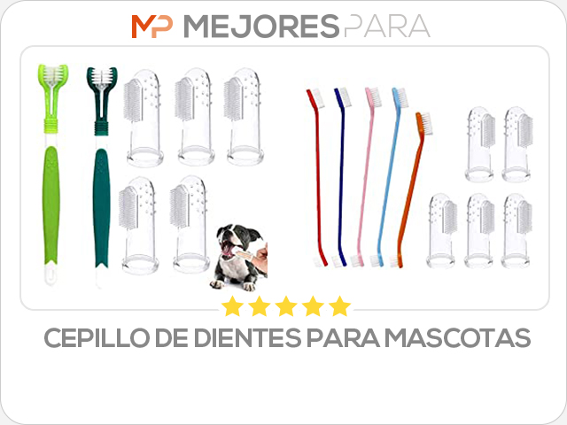 cepillo de dientes para mascotas