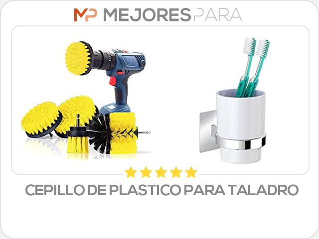 cepillo de plastico para taladro