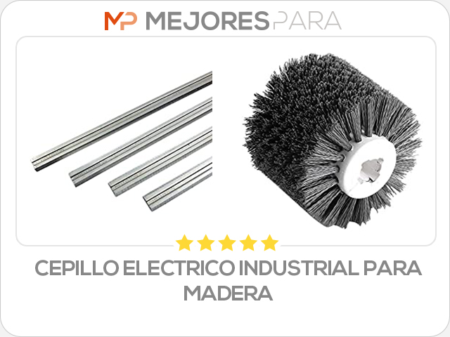 cepillo electrico industrial para madera