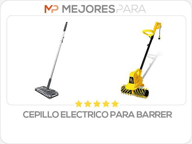 cepillo electrico para barrer