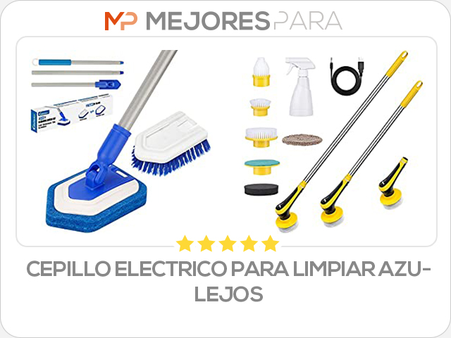 cepillo electrico para limpiar azulejos