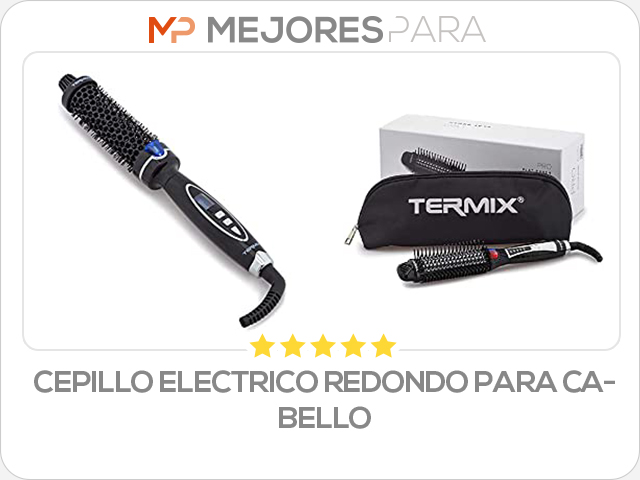 cepillo electrico redondo para cabello