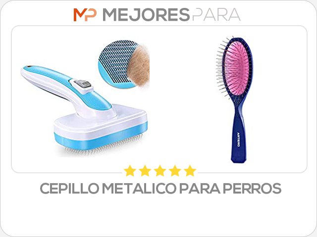 cepillo metalico para perros