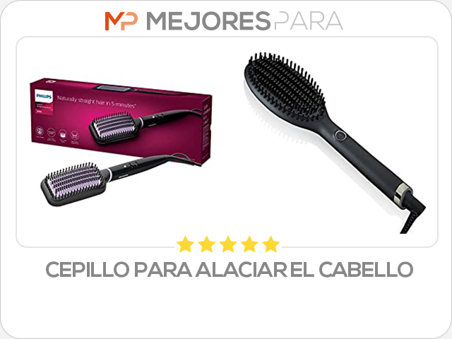 cepillo para alaciar el cabello