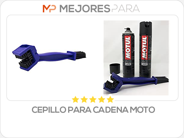 cepillo para cadena moto