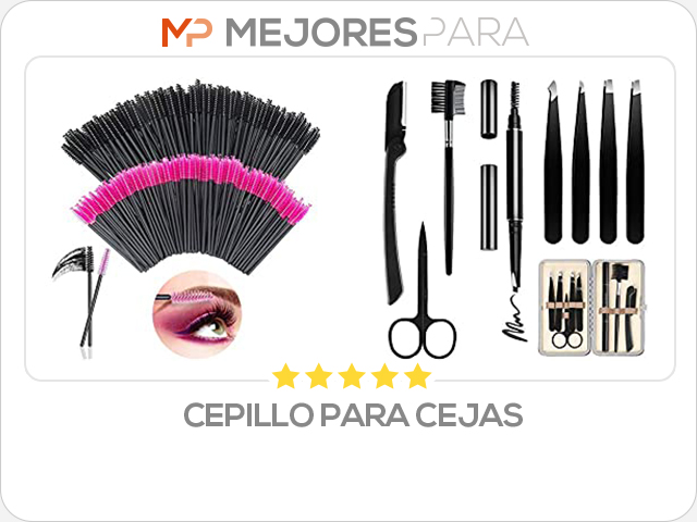 cepillo para cejas