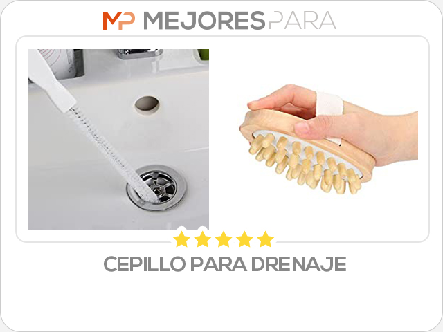 cepillo para drenaje