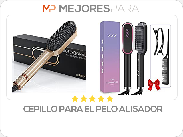 cepillo para el pelo alisador