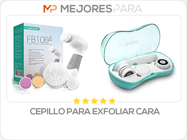 cepillo para exfoliar cara