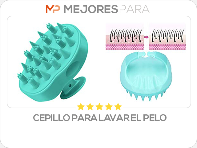 cepillo para lavar el pelo