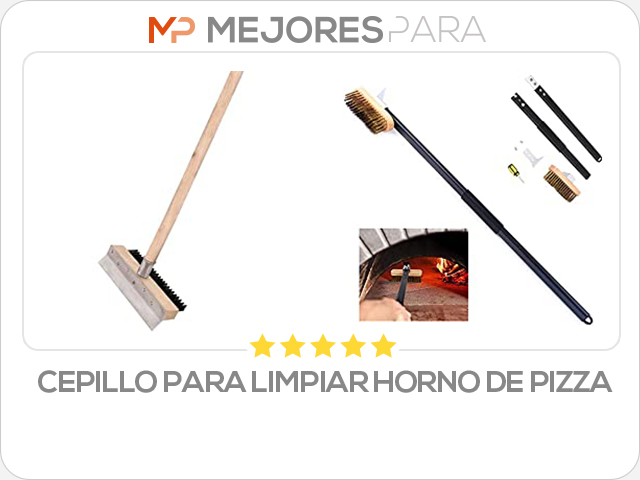 cepillo para limpiar horno de pizza