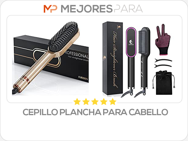 cepillo plancha para cabello