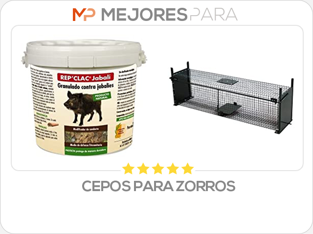 cepos para zorros