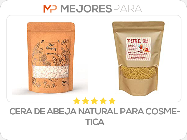 cera de abeja natural para cosmetica