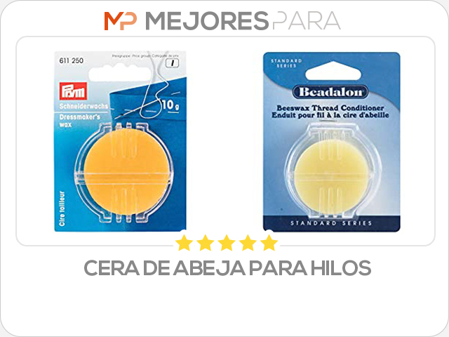 cera de abeja para hilos