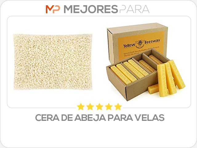 cera de abeja para velas