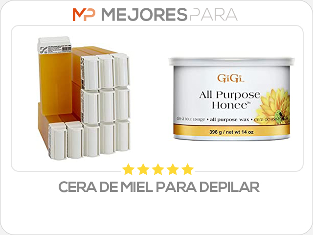 cera de miel para depilar