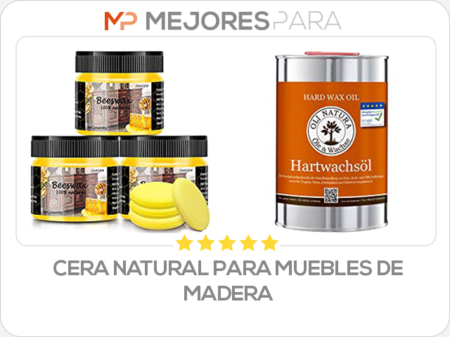 cera natural para muebles de madera