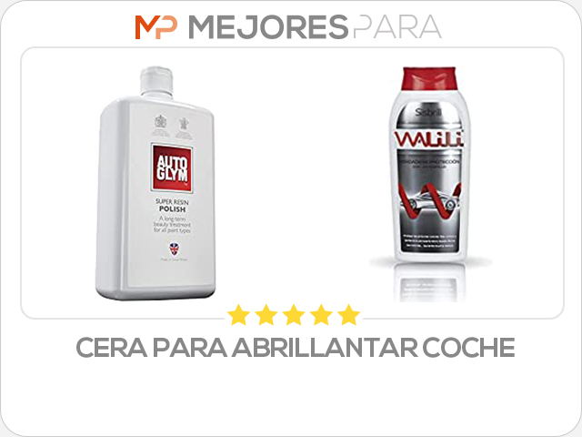 cera para abrillantar coche