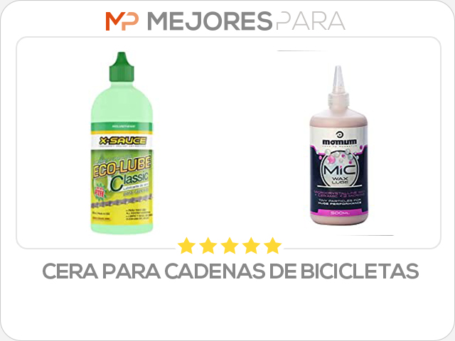 cera para cadenas de bicicletas