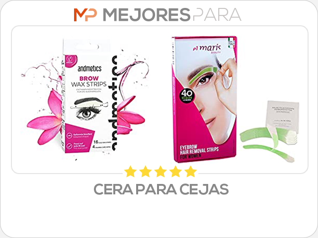 cera para cejas