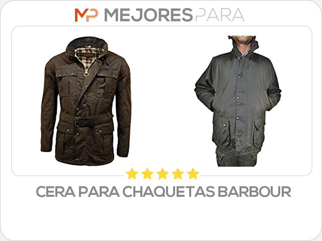 cera para chaquetas barbour