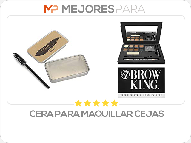 cera para maquillar cejas