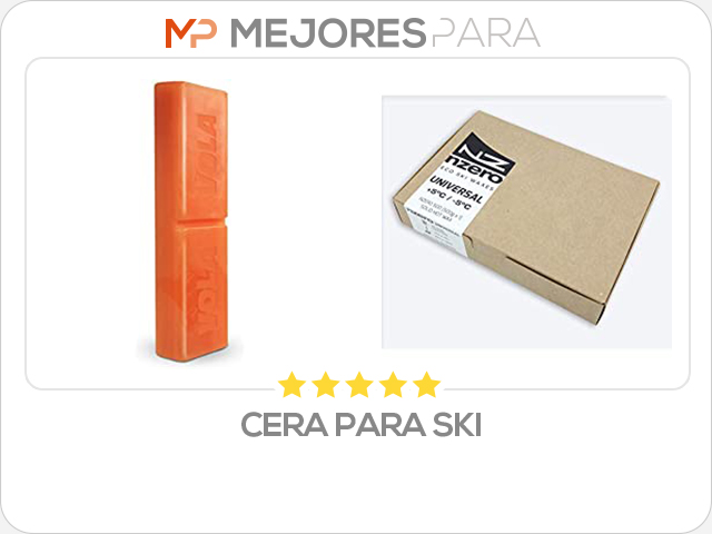 cera para ski