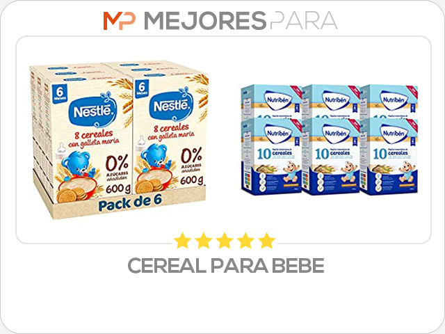 cereal para bebe