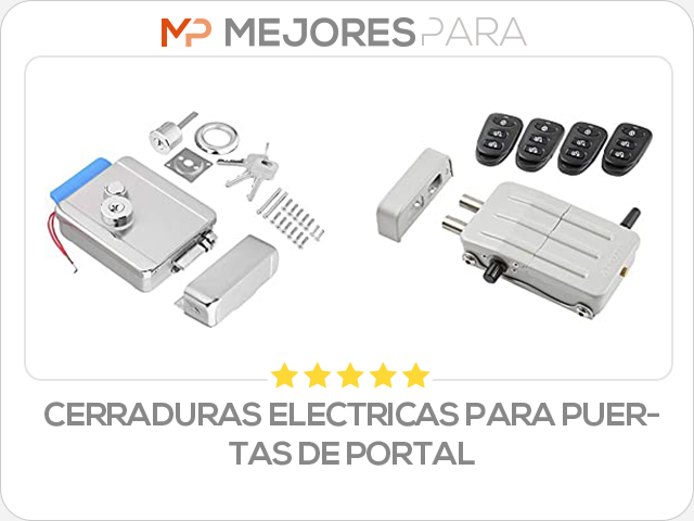 cerraduras electricas para puertas de portal