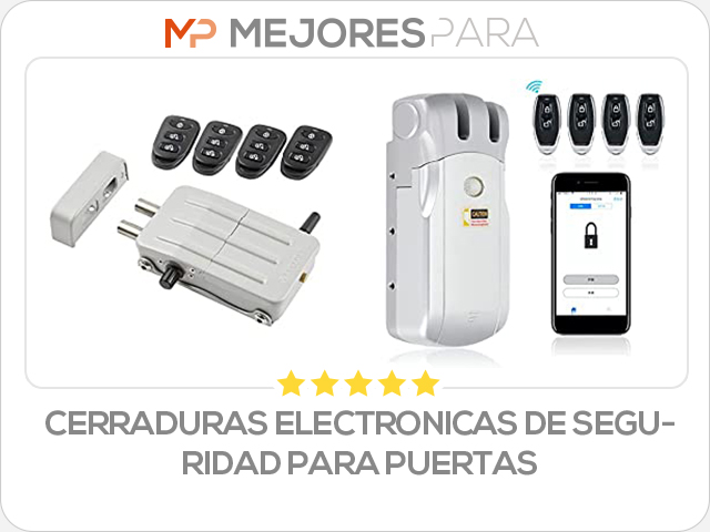 cerraduras electronicas de seguridad para puertas