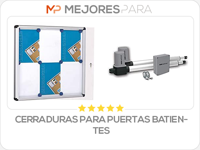 cerraduras para puertas batientes