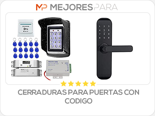 cerraduras para puertas con codigo