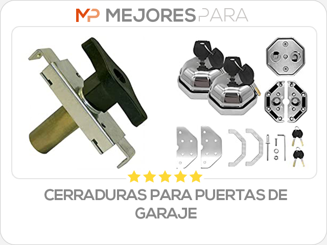 cerraduras para puertas de garaje