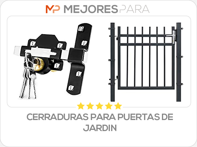 cerraduras para puertas de jardin