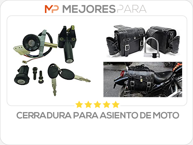 cerradura para asiento de moto