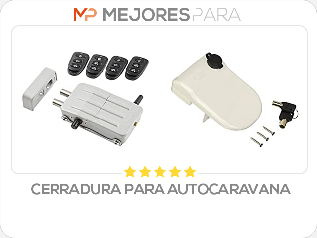 cerradura para autocaravana