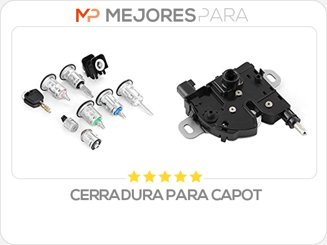 cerradura para capot