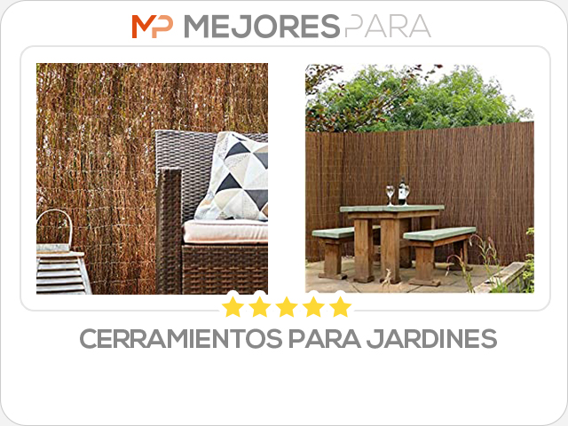 cerramientos para jardines