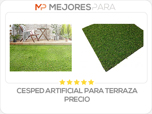 cesped artificial para terraza precio