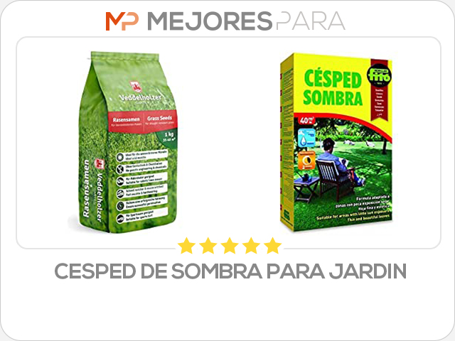 cesped de sombra para jardin