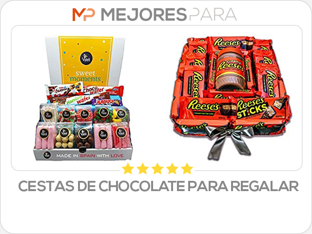 cestas de chocolate para regalar