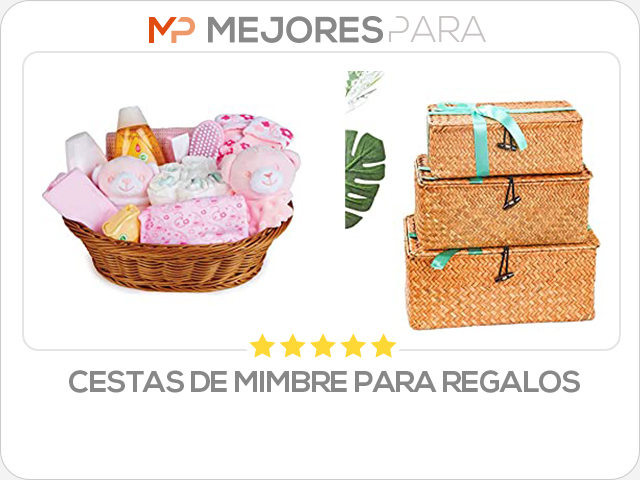 cestas de mimbre para regalos