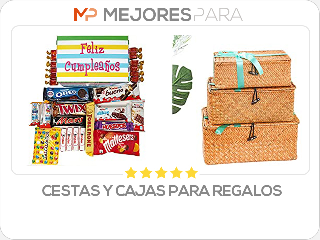 cestas y cajas para regalos