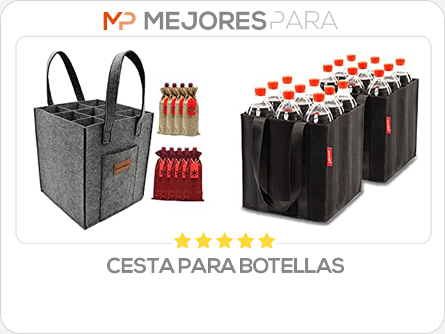 cesta para botellas