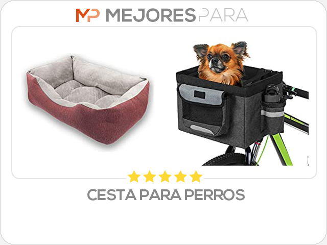 cesta para perros