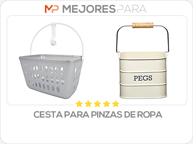 cesta para pinzas de ropa