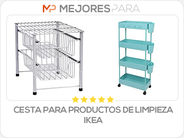 cesta para productos de limpieza ikea