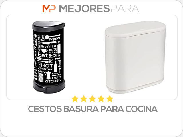 cestos basura para cocina