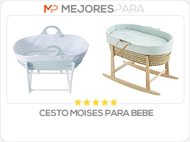 cesto moises para bebe